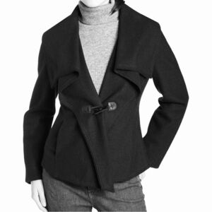 Cole Haan COLE HAAN Blanket Wool Jacket, black